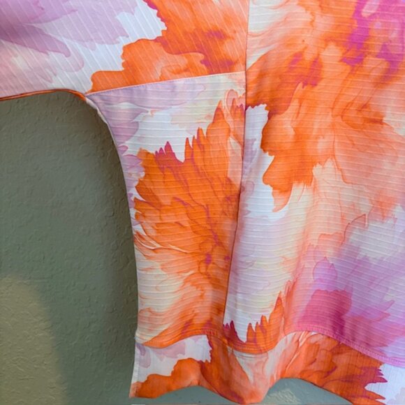 Westbound Womens Shirt Watercolor Dolman Sleeve S Pullover Top Textured Knit NWT - Picture 4 of 8